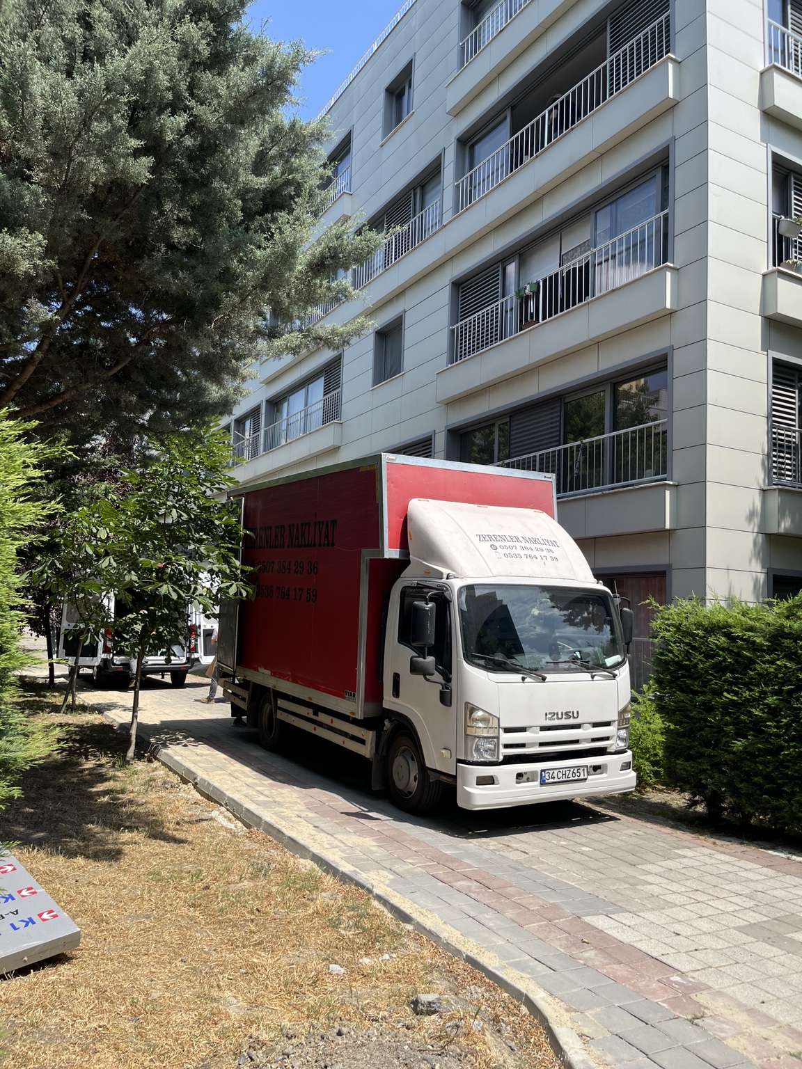 Zerenler Nakliyat araç filosu